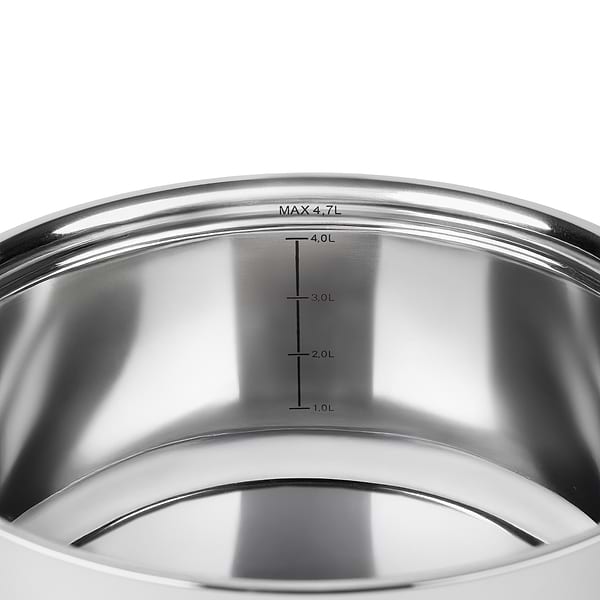 Фото - Каструля Krauff 4.7 л Prime Chef зі скляною кришкою (26-303-021)