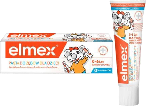 Фото - Зубная паста Elmex Детская 50 мл