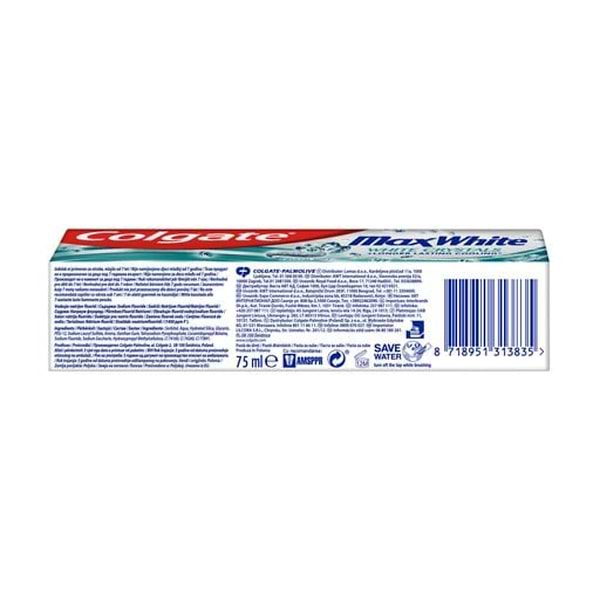 Фото - Зубна паста Colgate Max White White Crystals 75 мл