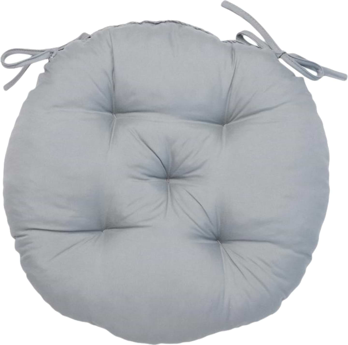 Подушка для стільця Прованс Фібра Сіра D40 см (041699) - Фото 1