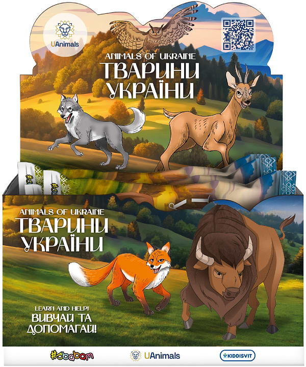 Фото - Стретч-антистрес #sbabam ТВАРИННИ УКРАЇНИ (1/CN25)