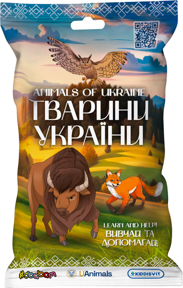 Стретч-антистрес #sbabam ТВАРИННИ УКРАЇНИ (1/CN25) - Фото 1