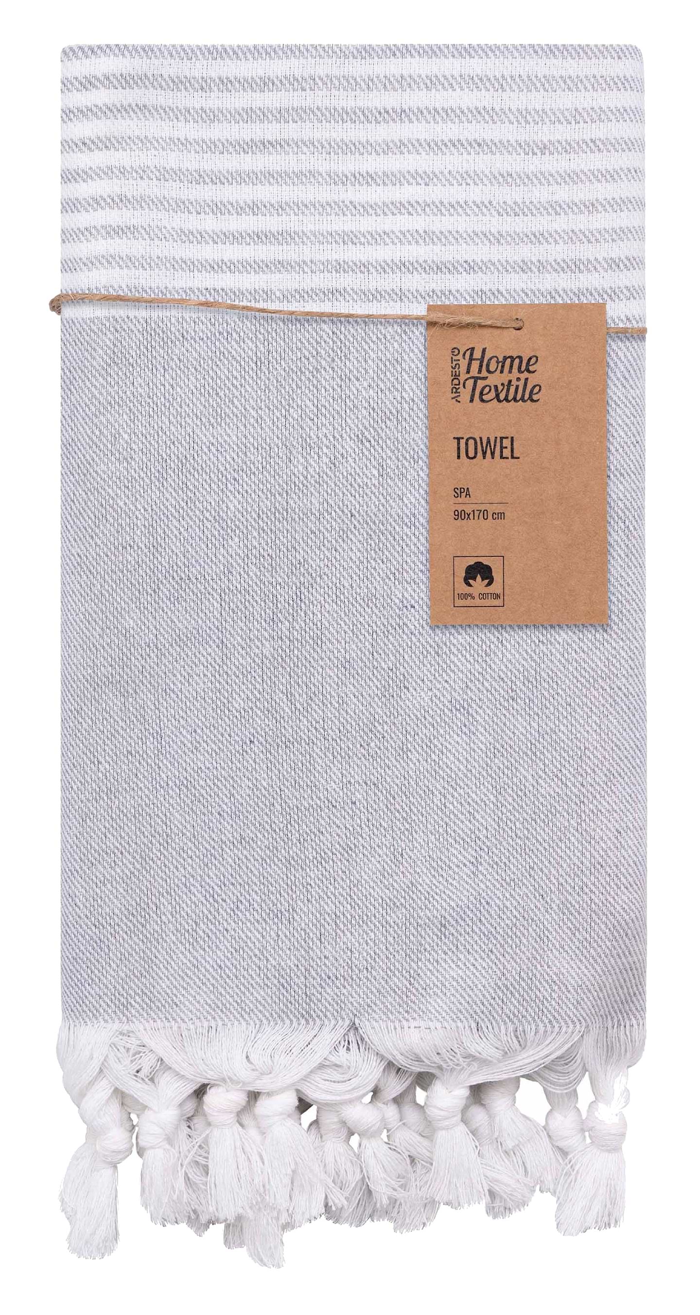 Рушник банний Ardesto SPA 90х170 см (ART2690GR)