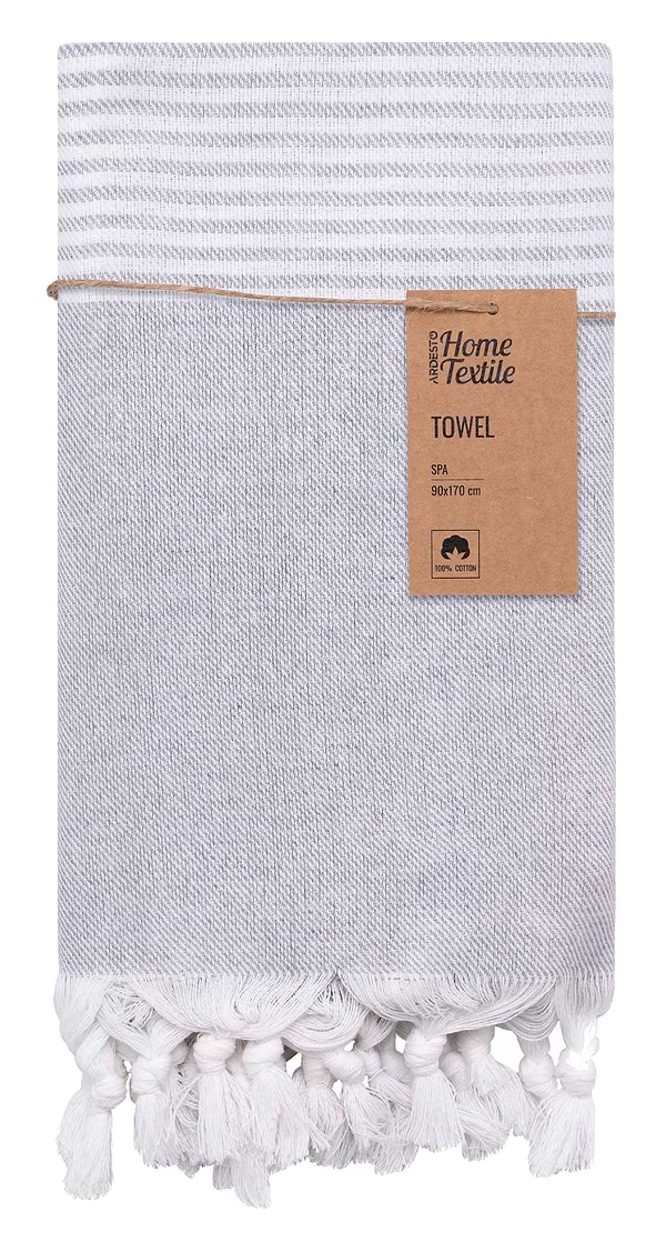 Фото - Полотенце банное Ardesto SPA 90х170 см (ART2690GR) Фото - Полотенце банное Ardesto SPA 90х170 см (ART2690GR)