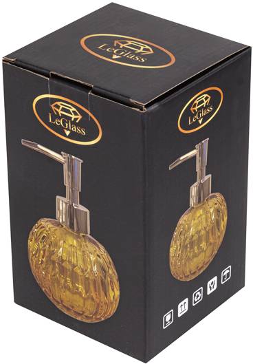 Фото - Дозатор для мила LeGlass 300 мл (355-284)