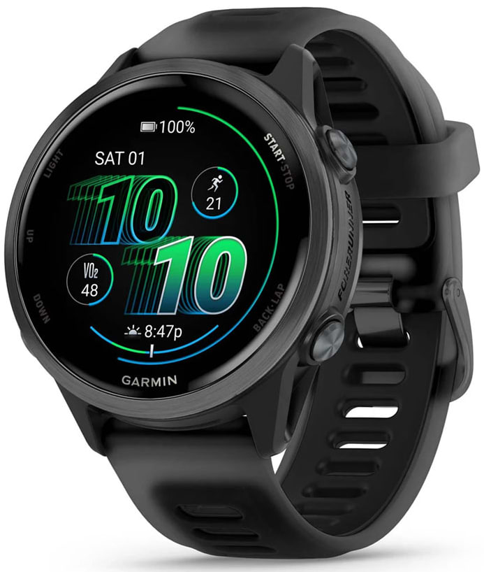 Смарт-часы Garmin Forerunner 570 42 mm Black (010-02970-00) - Фото 1