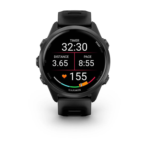 Фото - Смарт-годинник Garmin Forerunner 570 42 mm Black (010-02970-00)