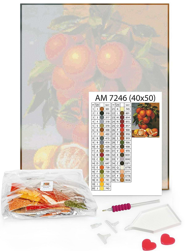 Фото - Алмазная живопись Ideyka Украинская ночь 40х50 см (AMO8188)