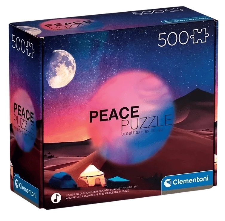 Пазли (8 +) Clementoni Спокійна колекція - Сон зоряної ночі 500 ел. (35527)
