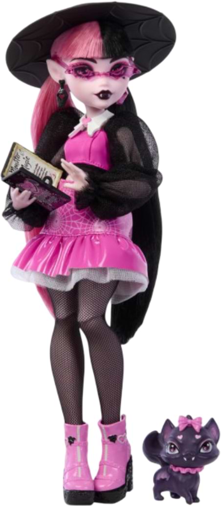 Лялька класична Monster High Дракулора "Монстро-класика"  – нове покоління (HRP64) - Фото 1