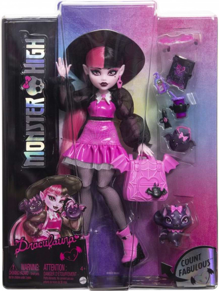 Фото - Кукла классическая Monster High Дракулора "Монстро-классика" – новое поколение (HRP64)