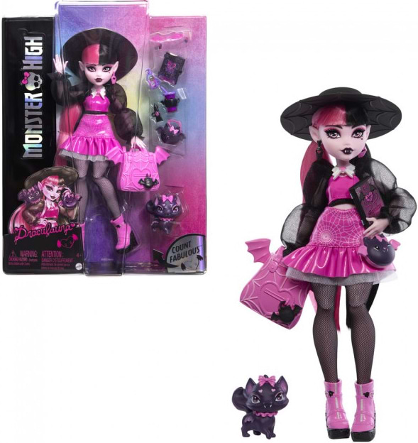 Фото - Кукла классическая Monster High Дракулора "Монстро-классика" – новое поколение (HRP64)