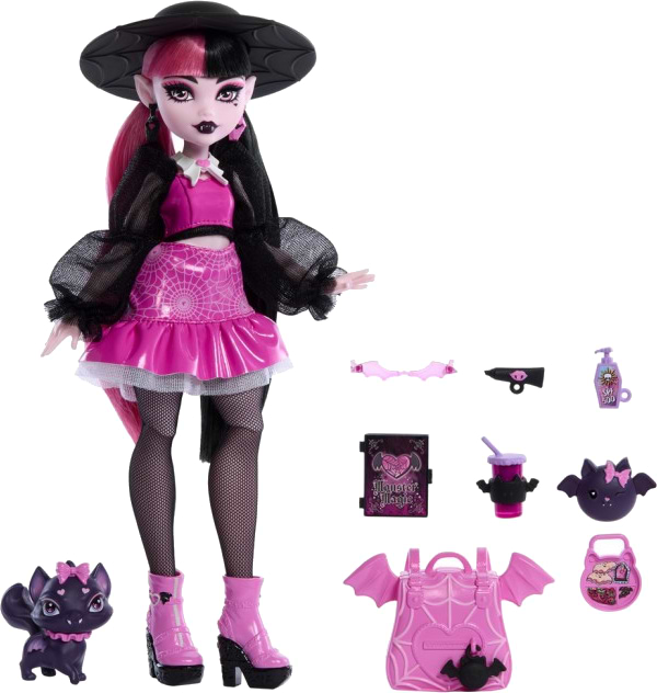 Фото - Кукла классическая Monster High Дракулора "Монстро-классика" – новое поколение (HRP64)