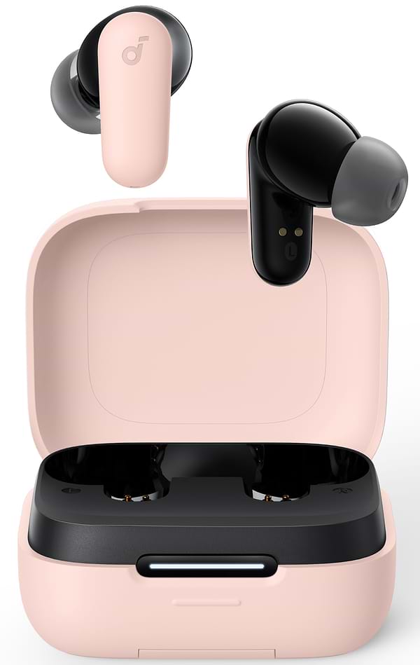 Фото - Навушники вкладиші бездротові TWS Anker SoundСore P30i Pink (A3959351)