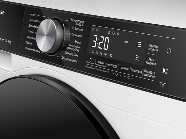 Фото - Стиральная машина Hisense WF5S1043BW/UA