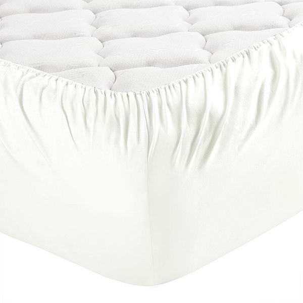 Фото - Простынь односпальная Zastelli на резинке Бязь элит 90х200+20 см Белая (16700)