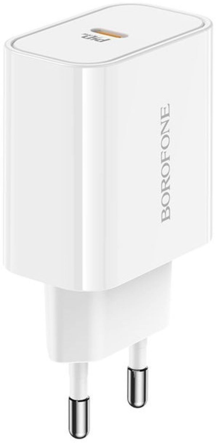 Сетевое зарядное устройство BOROFONE BA57A PD20W charger White (6931474745538)