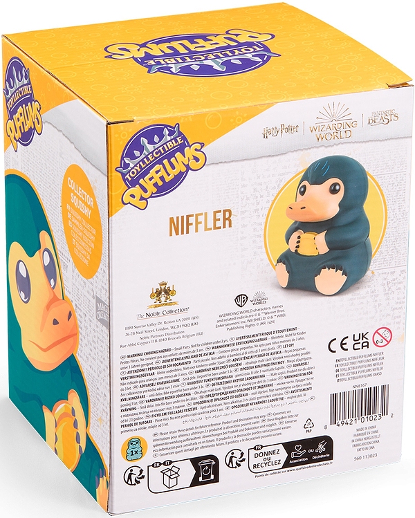 Фото - Стретч-антистресс Noble Collection FANTASTIC BEASTS Niffler Pufflums 19 см (NN8167)