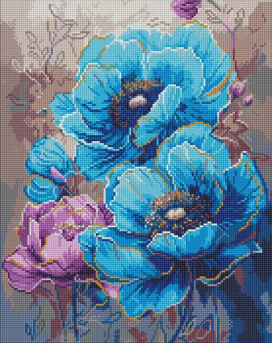 Фото - Алмазний живопис Ideyka Симфонія кольорів 40х50 см (AMO8047)