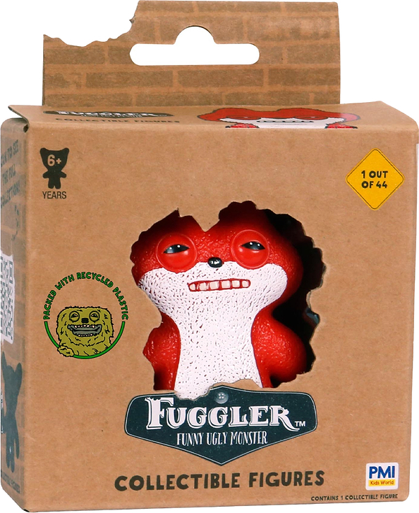 Фото - Колекційна фігурка Fuggler ЧЕРВОНА НЕДБАЛА БІЛКА (FG2012U)