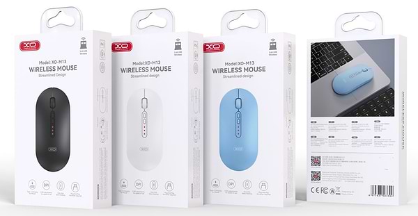 Фото - Миша бездротова XO M13 White