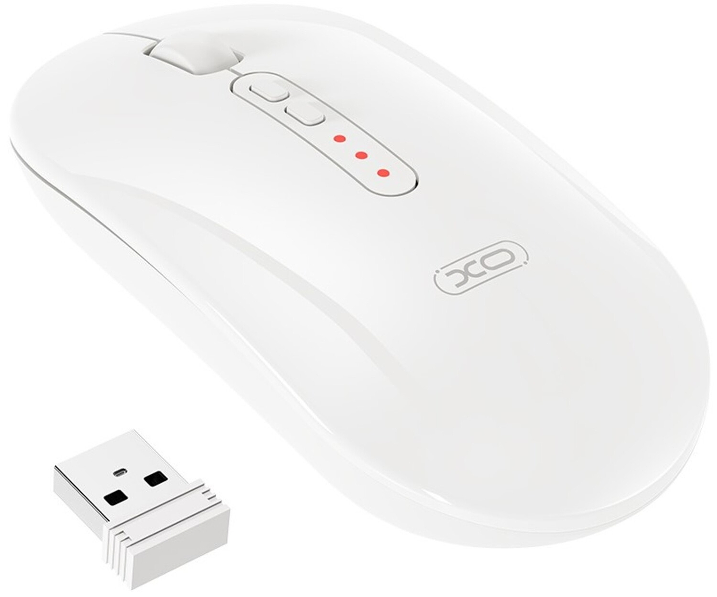 Миша бездротова XO M13 White - Фото 1