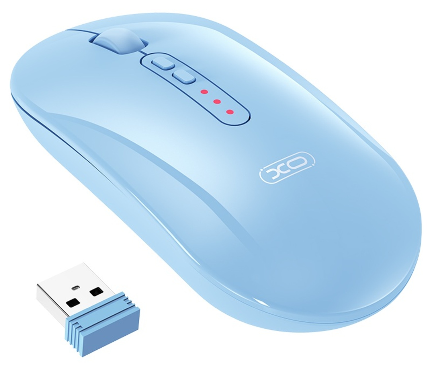 Миша бездротова XO M13 Blue - Фото 1