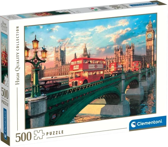 Пазли (8 +) Clementoni Вестмінстерський міст у Лондоні 500 ел. (35575)