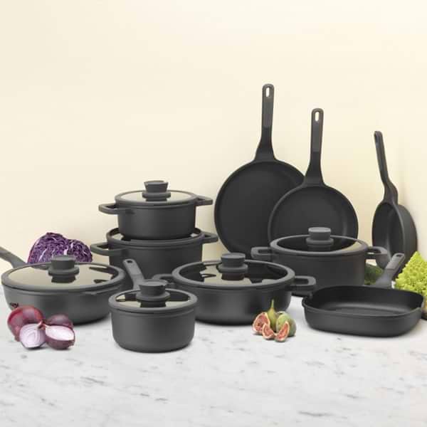 Фото - Ківш зі знімною ручкою Berghoff 3950591 LEO STONE+ 18 см 2 л