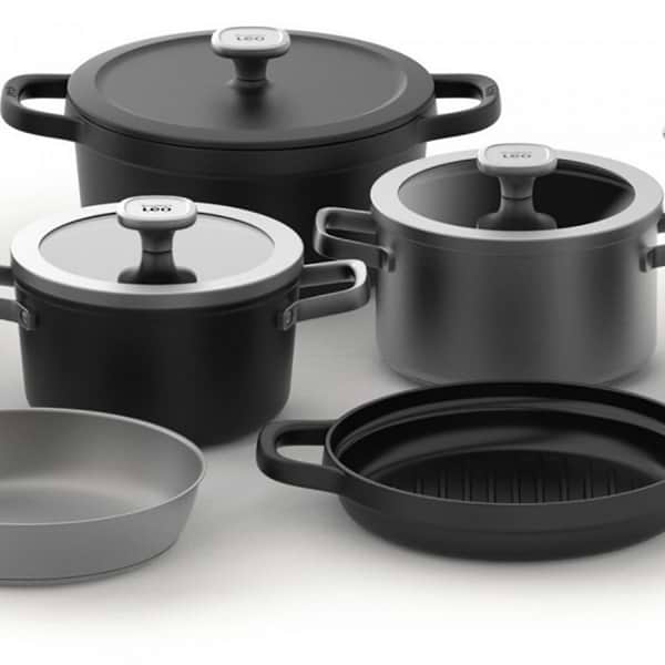 Фото - Кастрюля Berghoff 3950616 LEO GRAPHITE 22 см