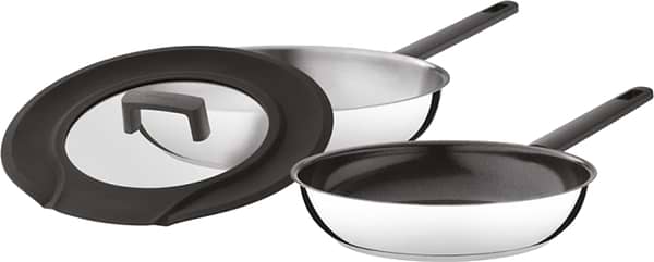 Фото - Набор сковород Berghoff 1111048 Uqonic Downdraft 3 пр.