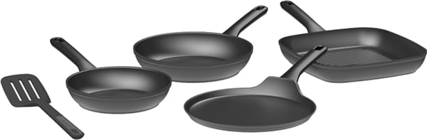 Фото - Набор сковород Berghoff 1315094 Helix 4 пр. LEO Balance