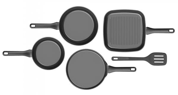 Фото - Набор сковород Berghoff 1315094 Helix 4 пр. LEO Balance