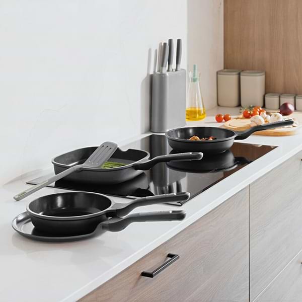 Фото - Набор сковород Berghoff 3950601 LEO STONE+ 4 пр.