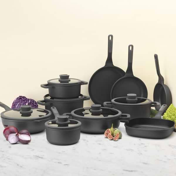 Фото - Сковорода гриль Berghoff 3950589 LEO STONE+ 26 см