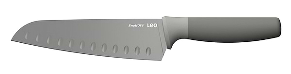 Фото - Ніж сантоку Berghoff 3950522 LEO BALANCE з чохлом 17 см