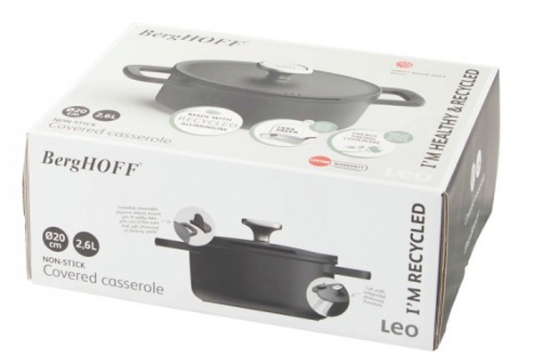Фото - Кастрюля Berghoff 3950575 LEO Phantom 2.6 л