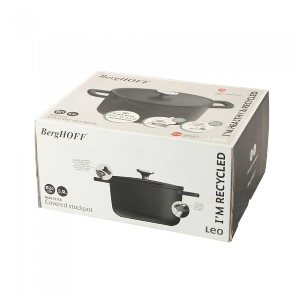 Фото - Каструля Berghoff 3950577 LEO Phantom 5.5 л