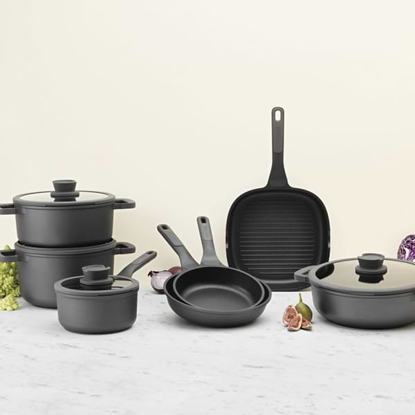 Фото - Сковорода гриль Berghoff 3950589 LEO STONE+ 26 см