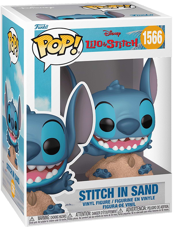 Фото - Колекційна фігурка FUNKO POP! серії Ліло і Стіч - СТІЧ У ПІСКУ (86276)