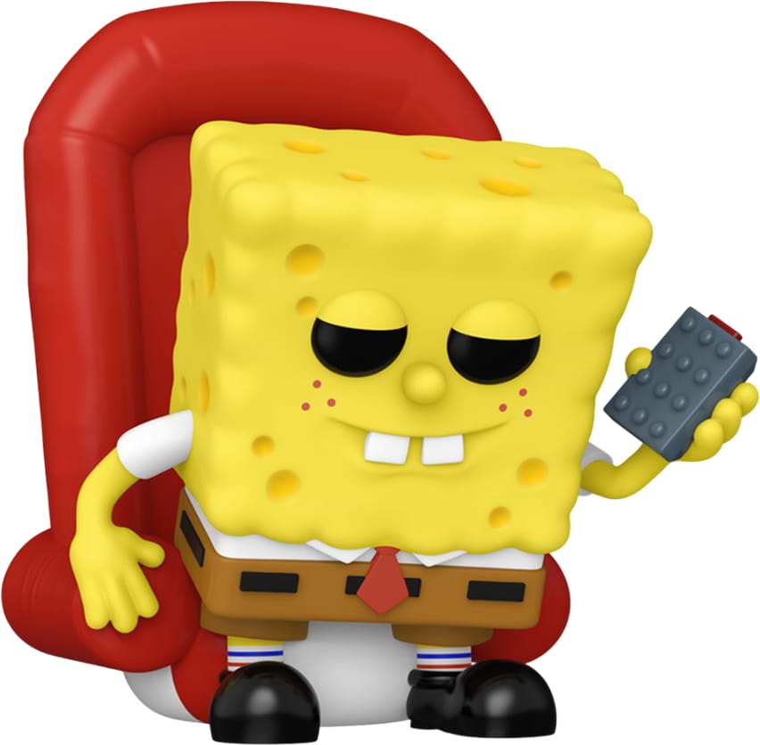 Колекційна фігурка FUNKO POP! серії Губка Боб - МЕМ Ight Imma Head Out (81071)