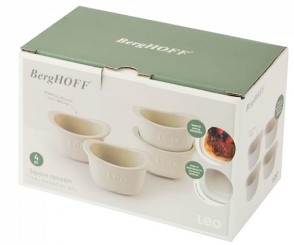 Фото - Набор мини-форм для приготовления Berghoff 3950506 LEO BALANCE 300 мл 4 пр.