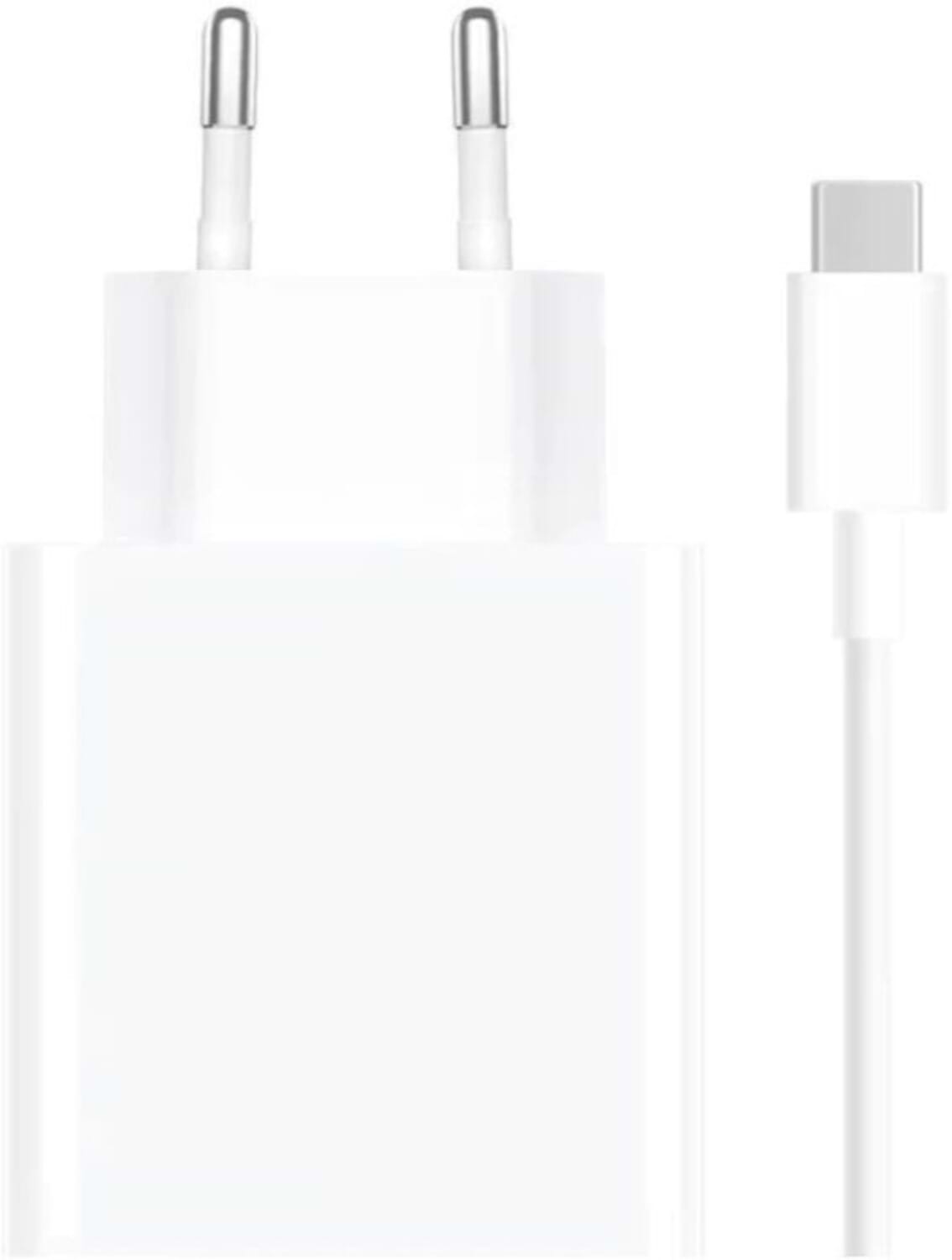 Сетевое зарядное устройство Xiaomi 33W Charging Combo (Type-A) EU + кабель USB-C (BHR9956EU) - Фото 1