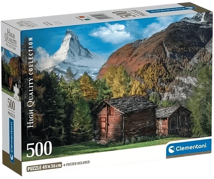 Пазлы (8+) Clementoni Коллекция высокого качества – Горные пейзажи 500 эл. (35597)