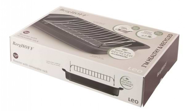 Фото - Форма для приготовления Berghoff 3950540 LEO GRAPHITE 42х28 см