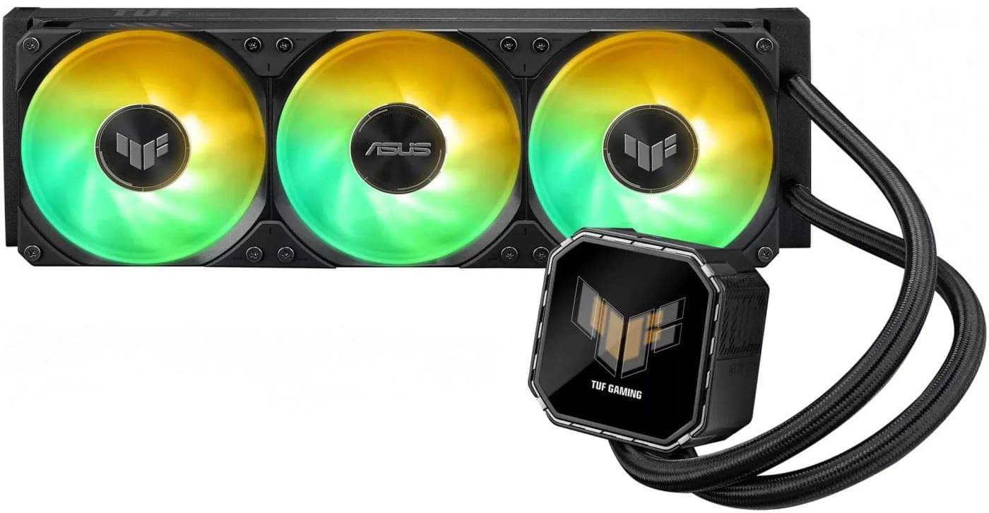 Водяная система охлаждения Asus TUF-GAMING-LC-III-360-ARGB LCD (90RC01A1-B0EAY0)