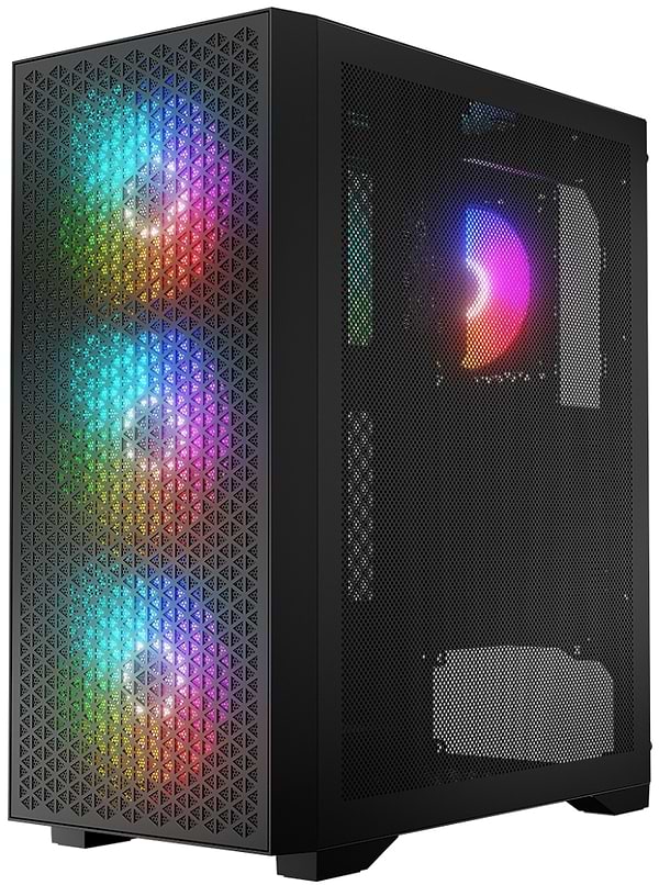 Фото - Корпус Logic Concept DART PRO ARGB MIDI BLACK MESH fans 4x120mm без БП (AT-DART-PRO-ARGB-10)