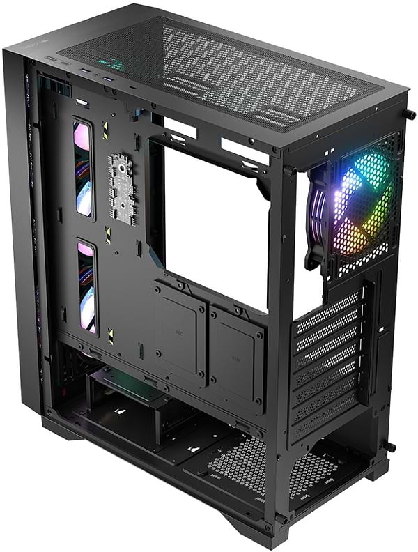 Фото - Корпус Logic Concept DART PRO ARGB MIDI BLACK MESH fans 4x120mm без БП (AT-DART-PRO-ARGB-10)