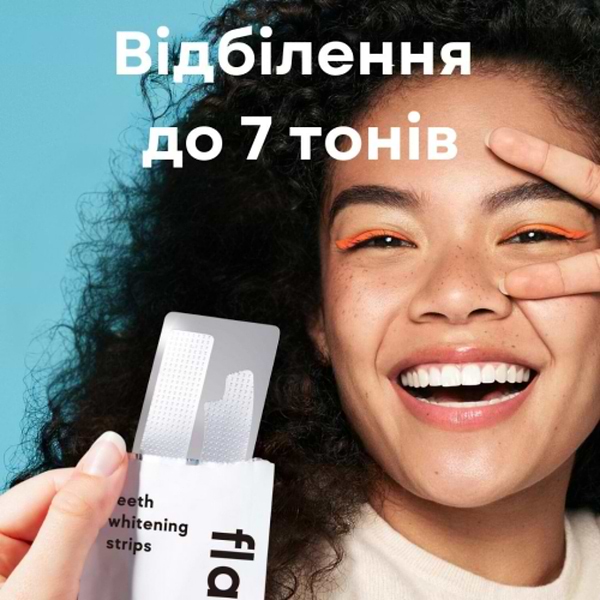 Фото - Відбілюючі смужки для зубів AIMED Teeth Whitening Strips 28 шт на 14 процедур смак полуниця (AI-TWS28_stb)