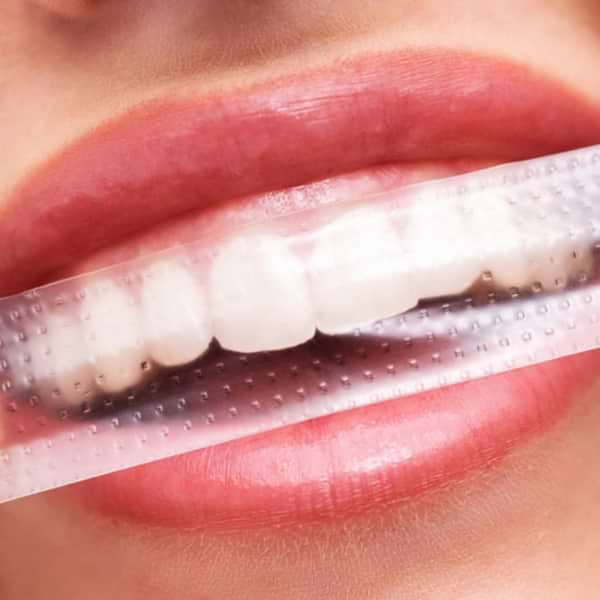 Фото - Відбілюючі смужки для зубів AIMED Teeth Whitening Strips 28 шт на 14 процедур смак полуниця (AI-TWS28_stb)